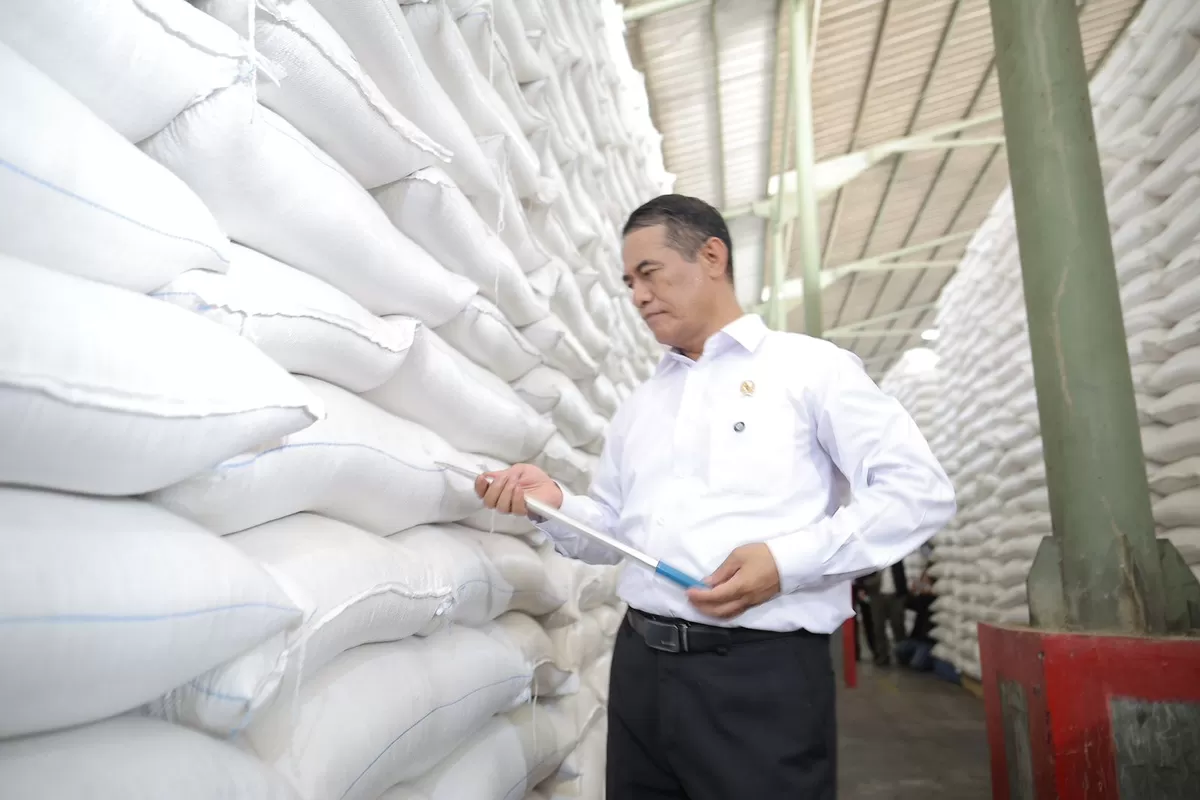 Di tengah penurunan produksi beras dunia, Indonesia justru mencetak rekor panen dan naik menjadi produsen beras terbesar keempat dunia menurut proyeksi FAO 2026/2027. (Dok.Setpres)