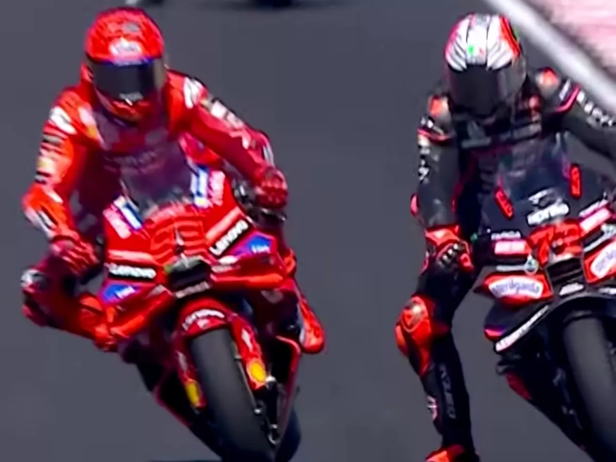 Jorge Martin merebut pole position MotoGP Belanda 2026 di Assen usai memimpin dominasi Aprilia pada sesi kualifikasi, sementara Marc Marquez harus puas start dari posisi ketujuh. (Dok.spotv)