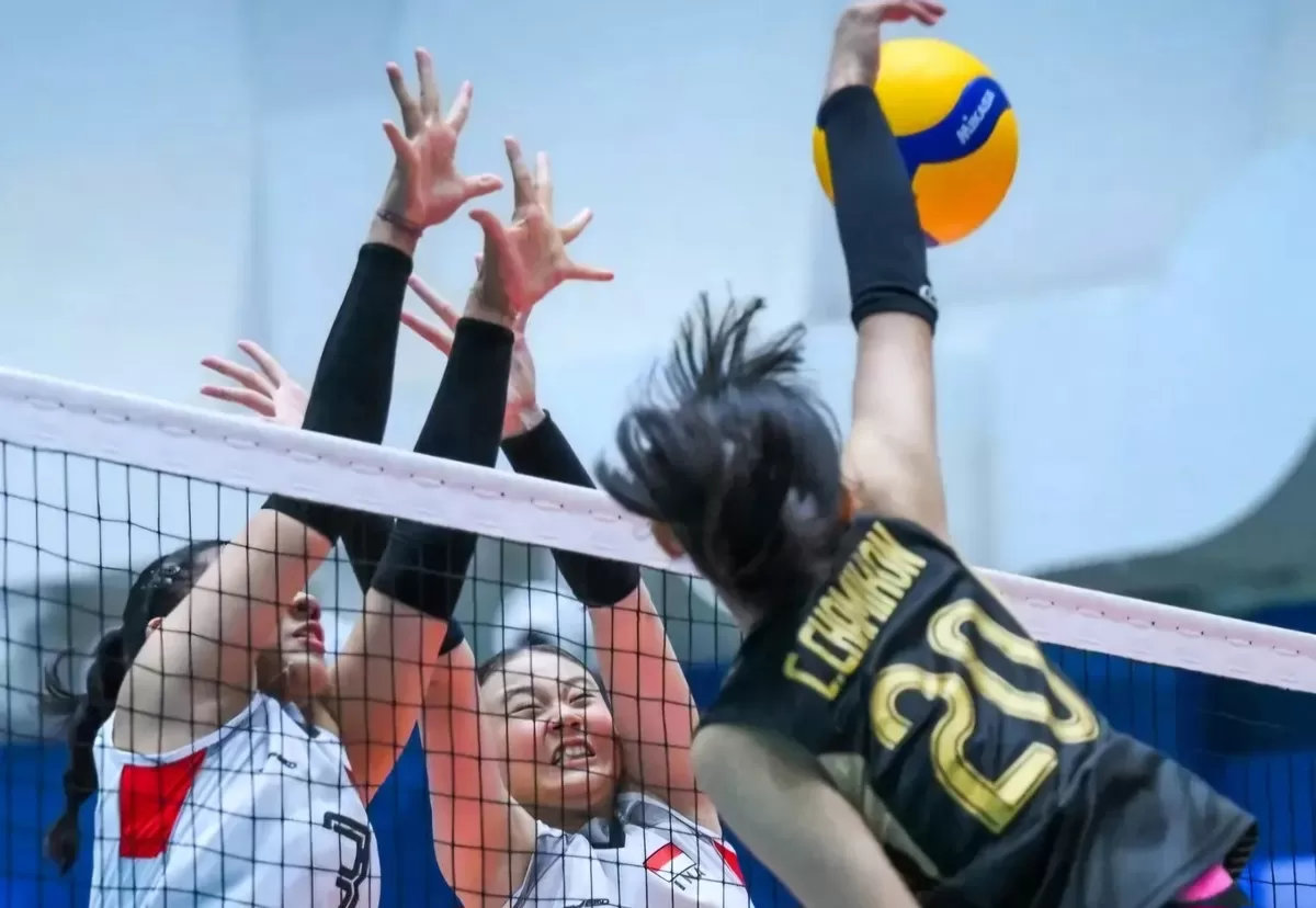 Timnas Voli Putri U-18 Indonesia kalah 0-3 dari Thailand di perempat final AVC Girls' U18 2026 dan kini melanjutkan perjuangan di 5 besar. (Dok. Volleyball.idn)
