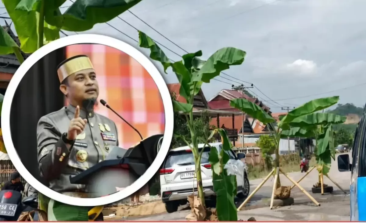 Gubernur Sulsel Andi Sudirman Sulaiman memastikan perbaikan jalan provinsi tetap berjalan sesuai perencanaan dan mengajak warga mendukung sesuai aturan. (Dok. Instagram@makassar_info) 