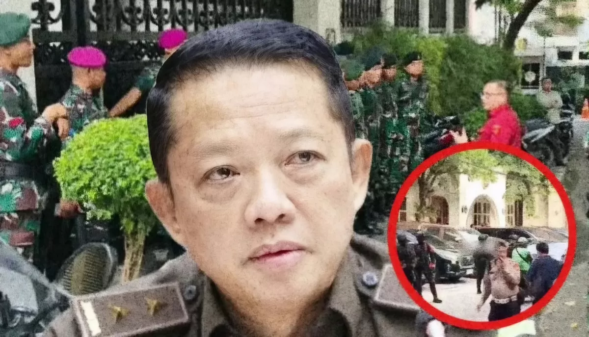 Pengamanan rumah Jampidsus dan penggeledahan restoran di Jakarta Selatan jadi sorotan, namun belum ada penjelasan soal keterkaitan keduanya. (Dok.Threads@media_rakyat)