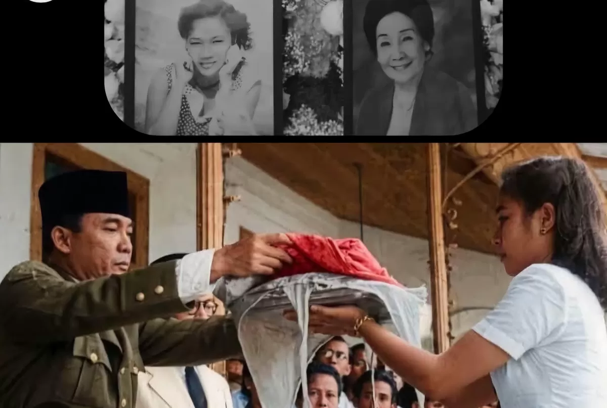 Paula Diana Warokka Wirjawan, ibunda Gita Wirjawan dan pembawa Sang Saka Merah Putih pada 1947, meninggal dunia. (Dok.pantauansulut)