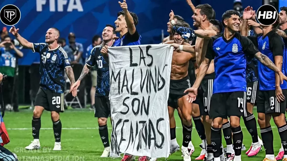Timnas Argentina terancam sanksi FIFA usai bentangkan spanduk 