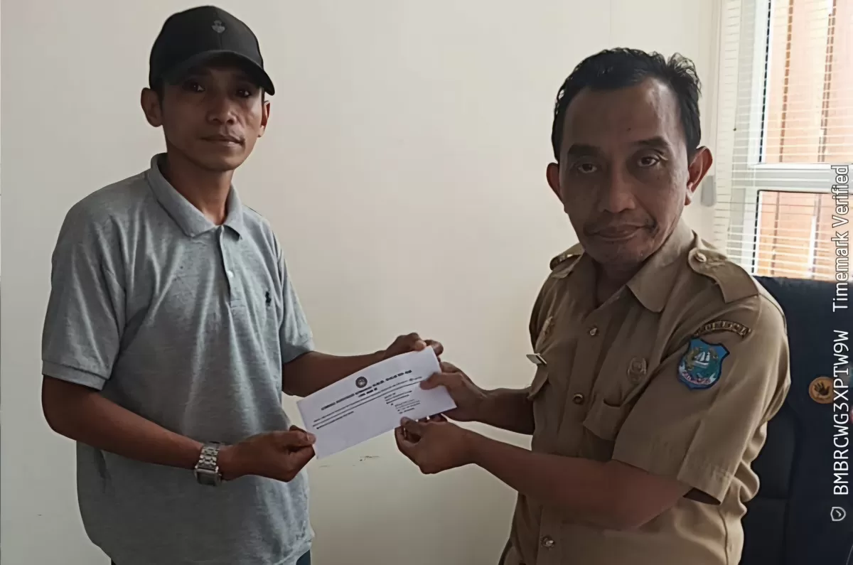 DPK LINK HAM RI melaporkan dugaan penyimpangan program bantuan pertanian di Bulukumba ke Inspektorat, termasuk dugaan pengelolaan alsintan dan distribusi bantuan. (Dok.MetroSelebes.com)