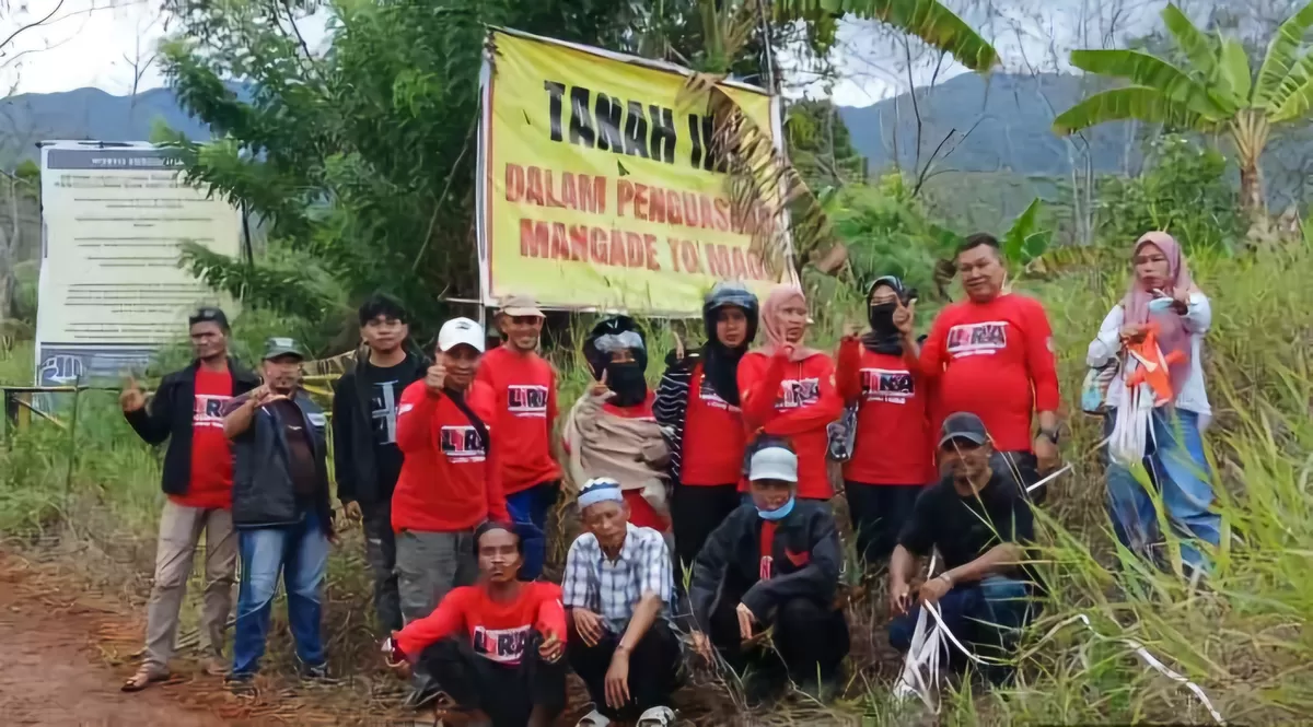 LIRA mendesak Pemkab Luwu Timur menunda pengosongan lahan Dusun Laoli serta membuka transparansi sumber dana konsinyasi Rp5 miliar. (Dok.LIRA Lutim)