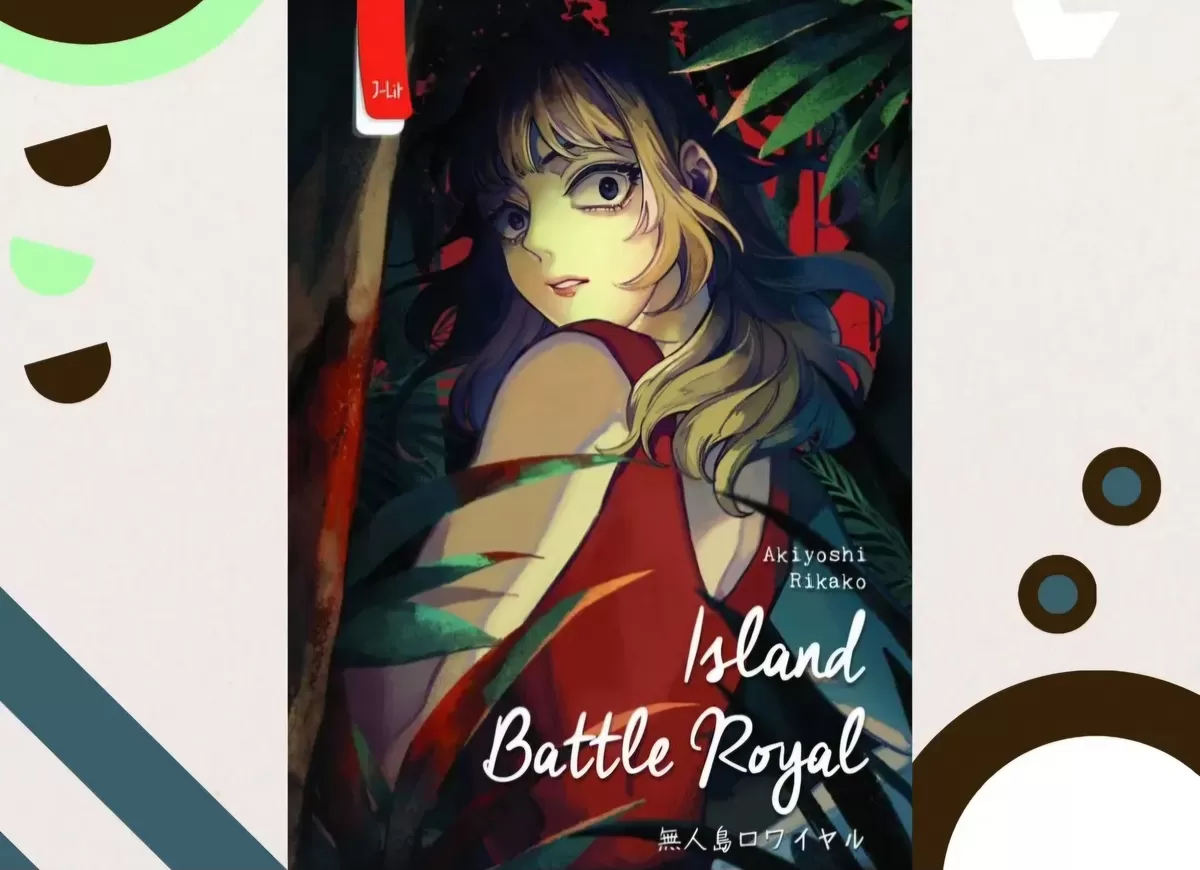 Island Battle Royal karya Akiyoshi Rikako menghadirkan permainan survival di pulau terpencil yang menguji moral, rasa percaya, dan naluri. (Dok.Instagram@buku kronis_dailypost02)