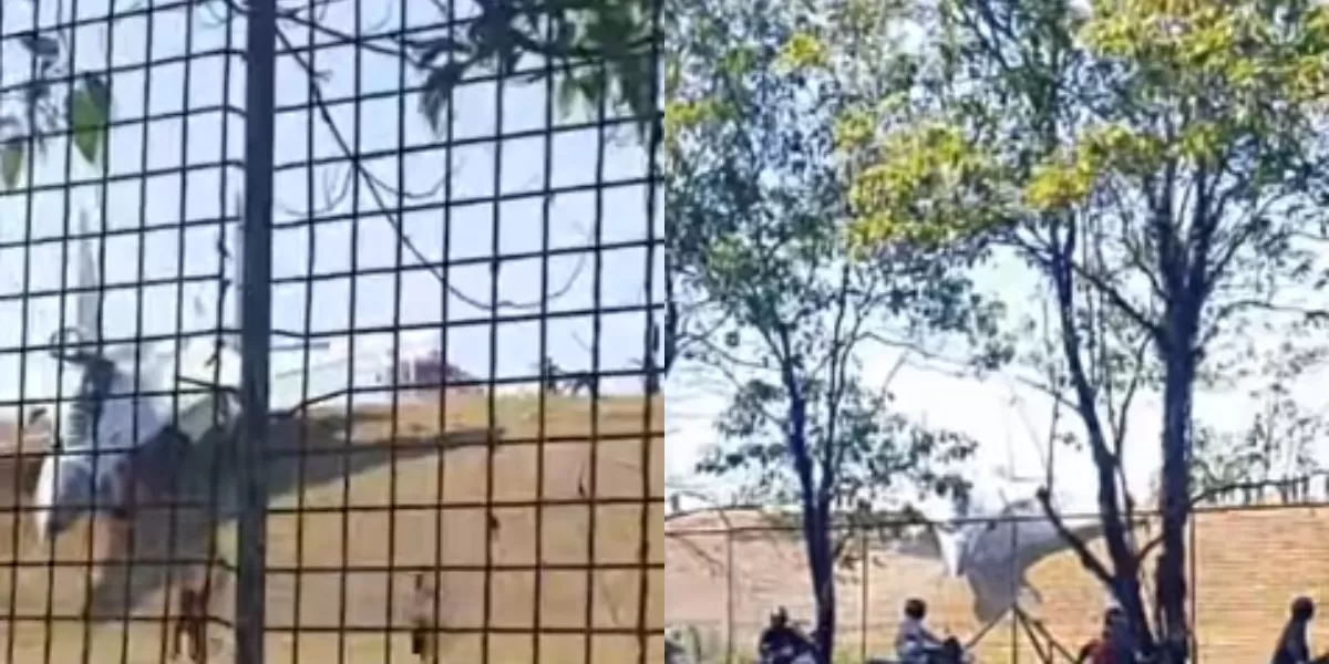 Menyoroti insiden pesawat Sukhoi yang dilaporkan tergelincir dari landasan pacu di Lanud Sultan Hasanuddin, Maros, Sulawesi Selatan. (Instagram.com/@mood.jakarta)