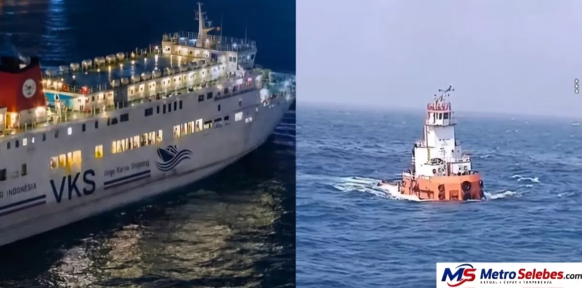 FOTO: Tampak Kapal Virgo. Sebanyak 108 penumpang Virgo Transport 8 berhasil diselamatkan setelah kapal terbalik di Laut Jawa, sementara 132 orang masih dalam pencarian. (Dok.Basarnas)