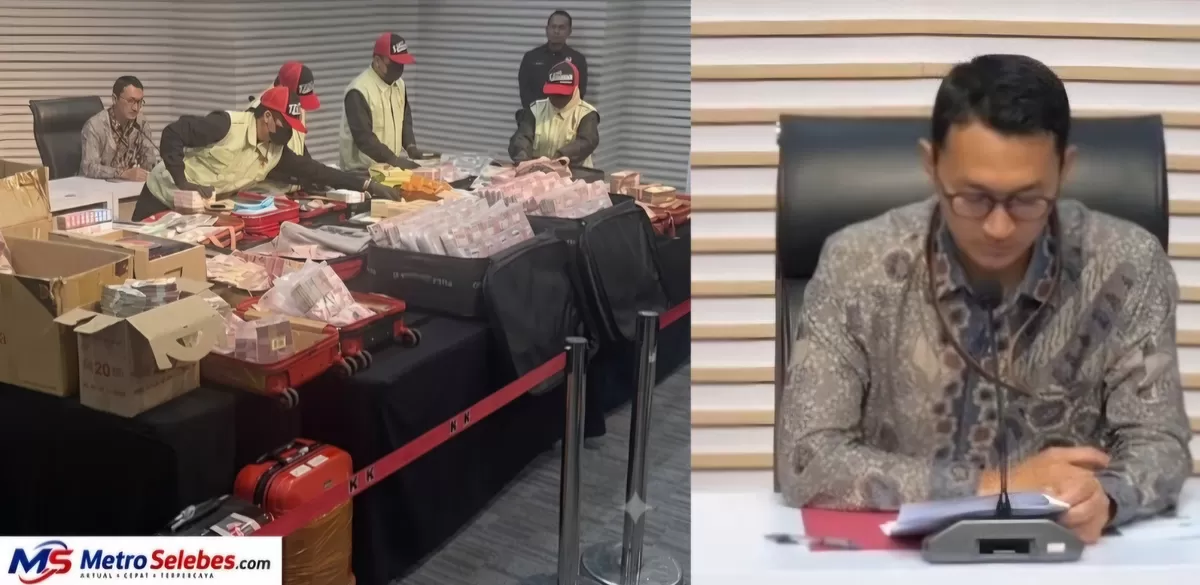 Menyoroti KPK yang menemukan uang ratusan miliar dalam sekitar 20 koper saat OTT kasus HGB Bogor. Nama Nusron Wahid ikut terseret, kepemilikan uang diusut. (Dok.Instagram@official.kpk)