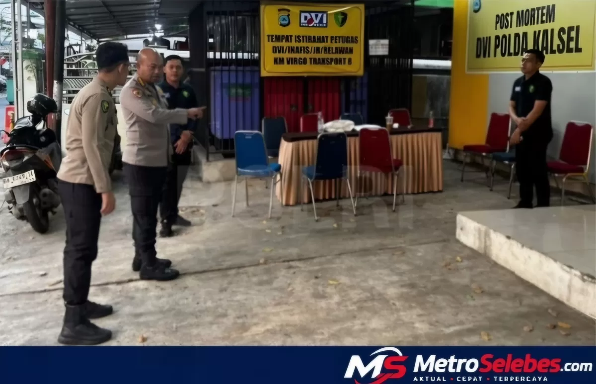 FOTO: Tampak tim DVI berhasil mengidentifikasi 25 jenazah korban KM Virgo Transport 8. Sampel korban yang belum dikenali dikirim ke Mabes Polri. (Dok.divisihumaspolri)