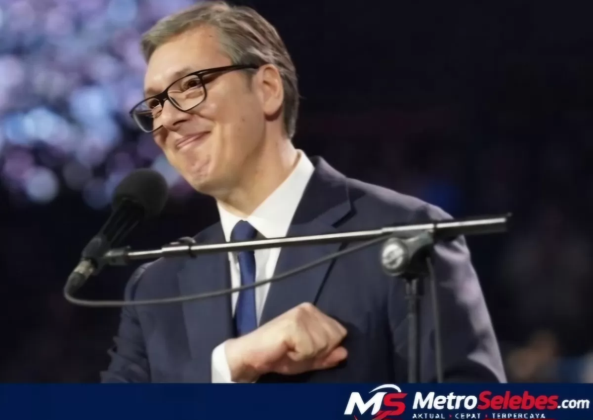 Aleksandar Vucic mundur dari Presiden Serbia di tengah gelombang demonstrasi, tetapi masih berpeluang kembali melalui kursi perdana menteri. (Dok.Instagram@drinamedia)