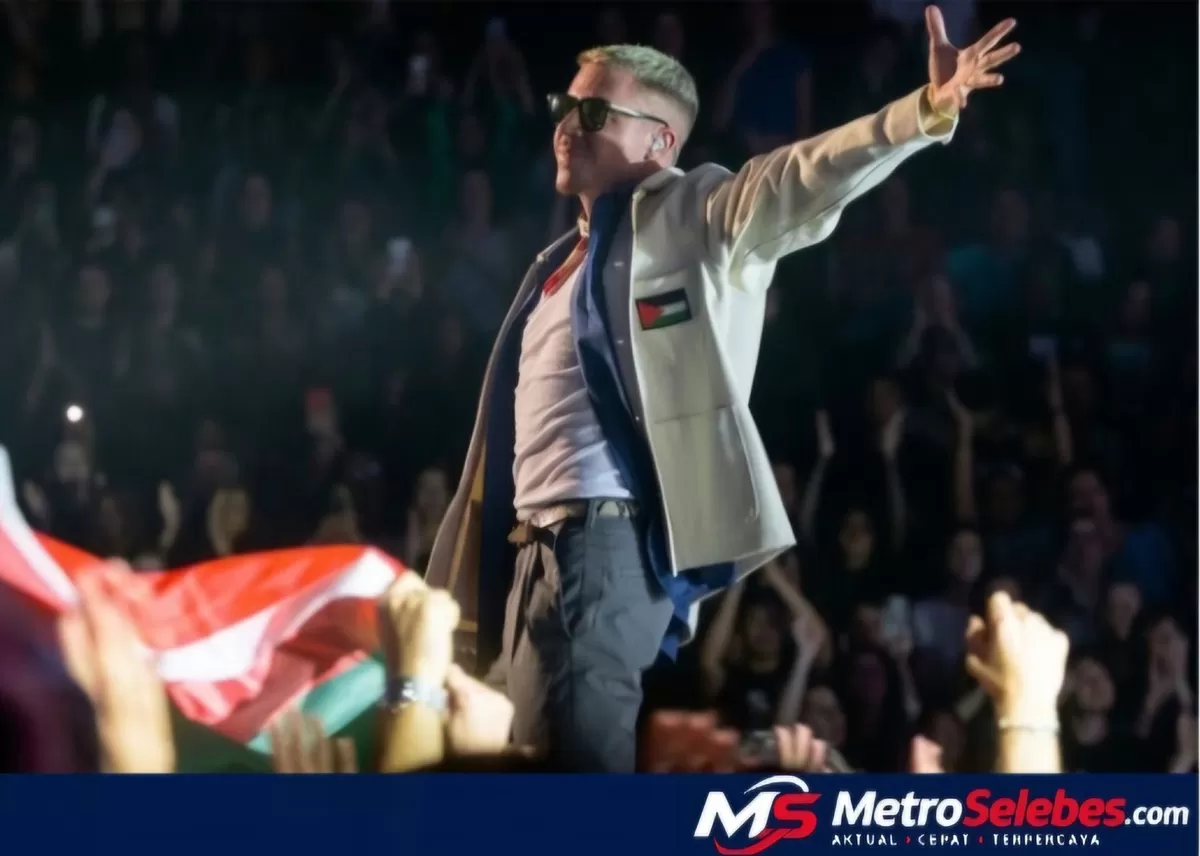 Macklemore menyiapkan tur Free Palestine di tiga kota Eropa dengan seluruh hasil tiket disumbangkan kepada 12 organisasi pendukung warga Palestina. (Dok.Instagram@consequencydaily)