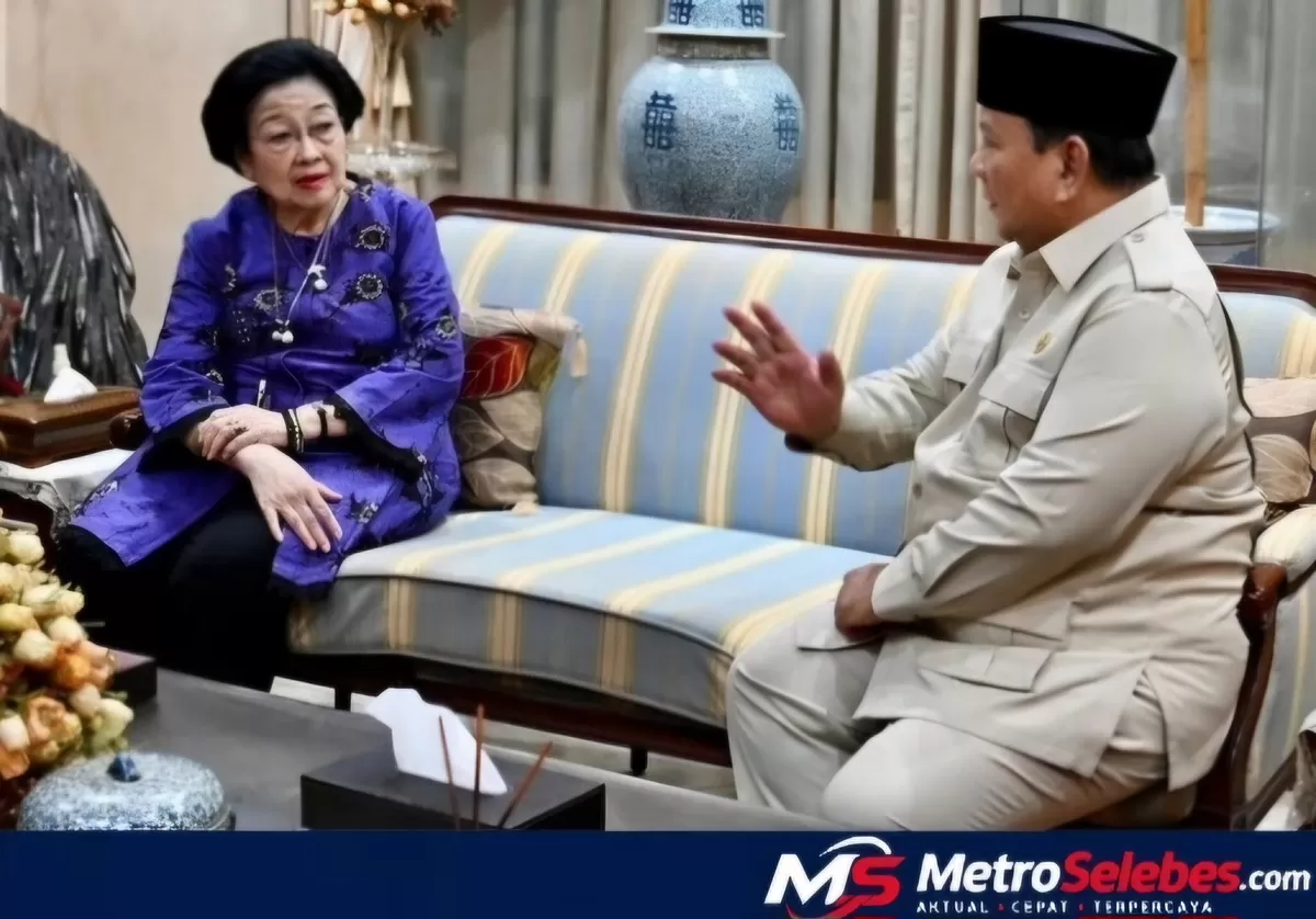 FOTO: Prabowo bertemu Megawati di tengah suasana duka atas wafatnya Guruh Sukarnoputra. PDIP menegaskan pertemuan berlangsung personal tanpa agenda politik. (Dok.Instagram@presidenrepublikindonesia) 