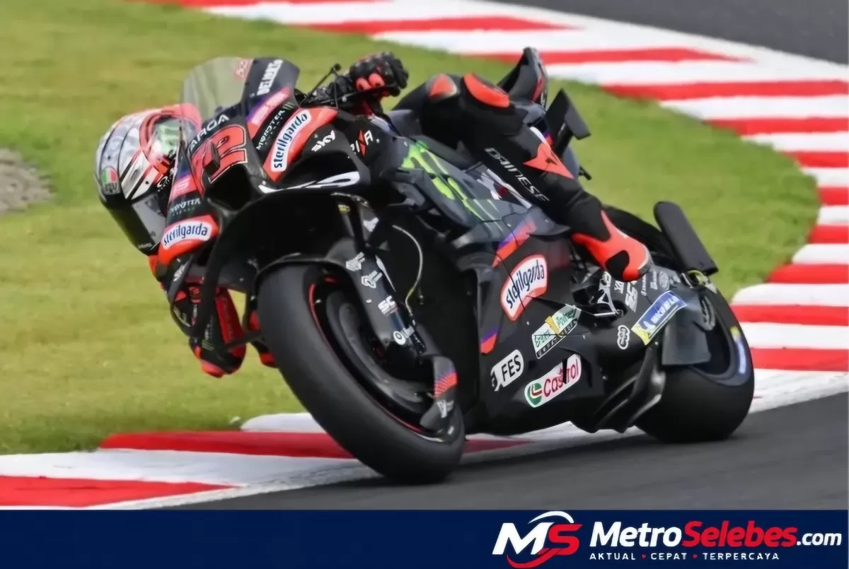 Marco Bezzecchi menjadi pembalap tercepat pada sesi FP1 MotoGP Mandalika 2026, mengungguli Marc Marquez dan Jorge Martin. (Dok.gp corner)
