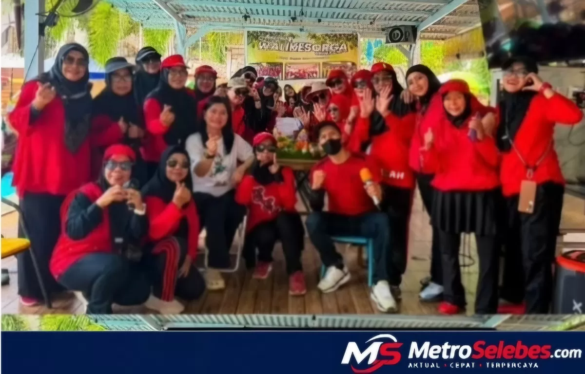 FOTO: Tampak Peserta memeriahkan Anniversary Wali Kesorga ke-10 melalui senam bersama dan berbagai perlombaan di Villa Matazka, Desa Belapunranga, Kecamatan Parangloe, Kabupaten Gowa, Sabtu (10/10/2026). (Dok.Wali Kesorga)