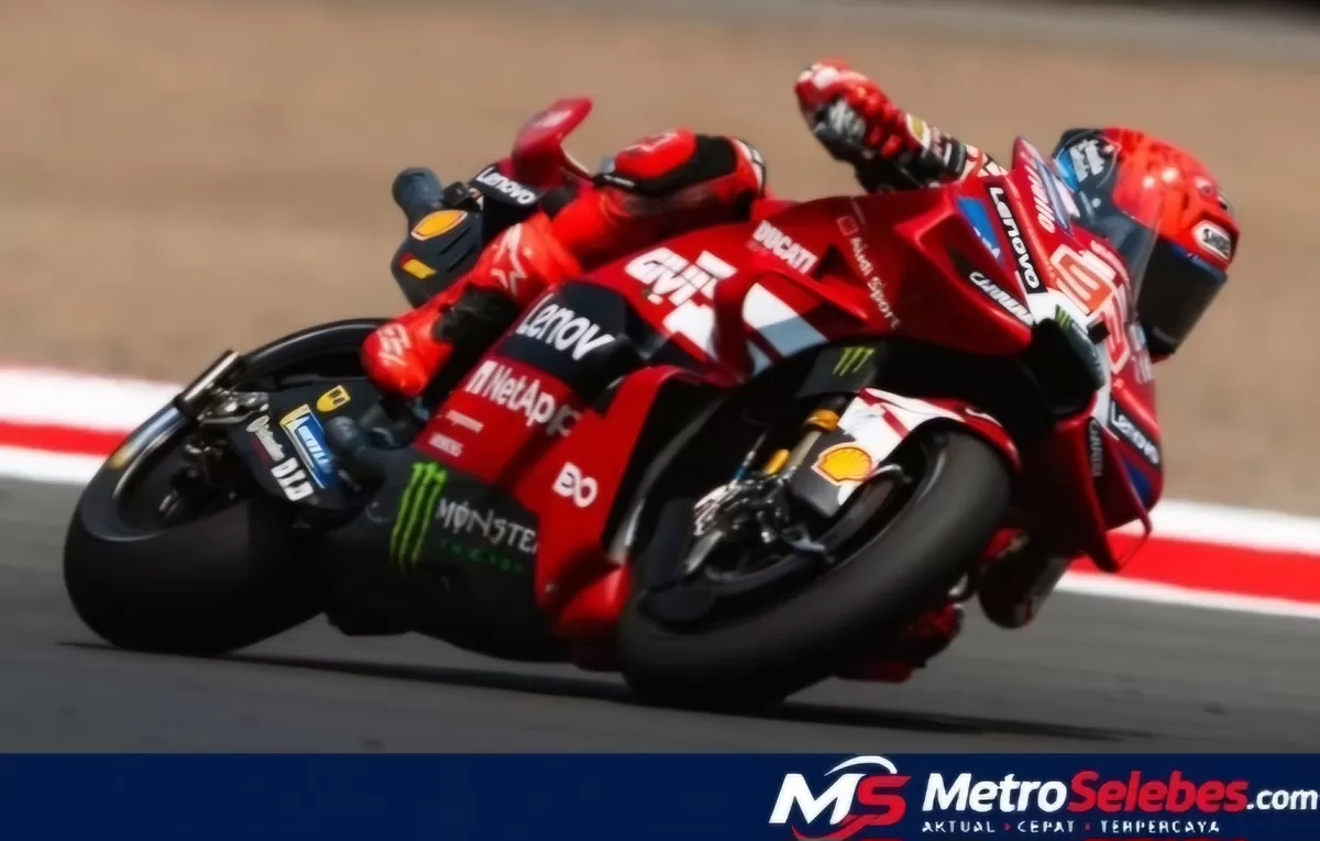 FOTO: Tampak Marc Marquez saat berlaga di MotoGP Mandalika 2026. Ia finis keenam pada balapan utama, tetapi tetap menjaga persaingan gelar juara dunia dengan selisih dua poin dari Jorge Martin. (Dok.marc93marquez)