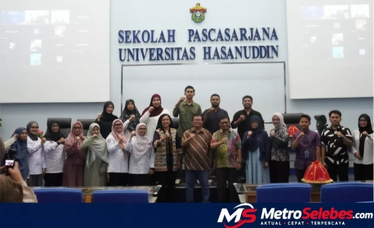 Made Airanthi K. Widjaja Adhi dari Case Western Reserve University menjadi narasumber kuliah tamu SPs Unhas dalam program Diaspora Berdampak 2026, Makassar, Rabu (14/10/2026). (Dok.SPs Unhas)