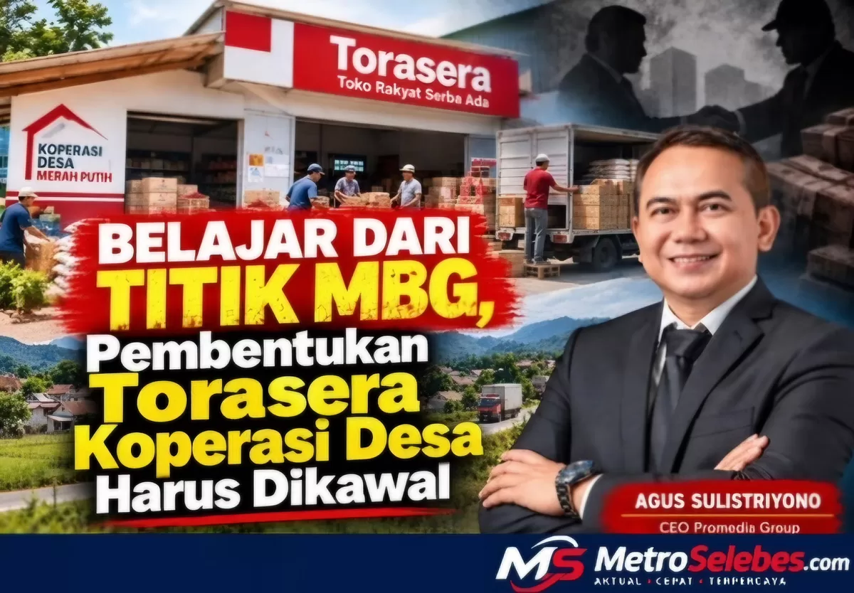 FOTO: Tampak CEO Promedia Group Agus Sulistriyono dorong perketat pengawasan titik Torasera agar tidak membuka celah rente baru. (Dok.Promedia Group)