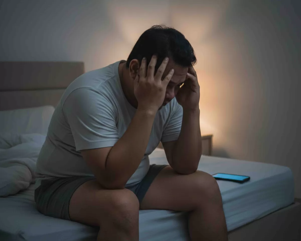 Jangan remehkan ketika waktu tidurmu tercuri, dampak negatifnya bisa memicu diabetes tipe 2 hingga fungsi otak (Pejuangkantoran.com/Made with Google AI)