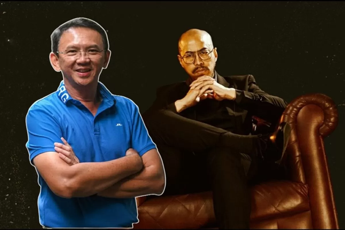 Basuki Tjahaja Purnama alias Ahok menyebut aksi panggung Pandji Pragiwaksono di "Mens Rea" sangat berani. (Netflix/ANTARA-Rivan Awal Lingga)