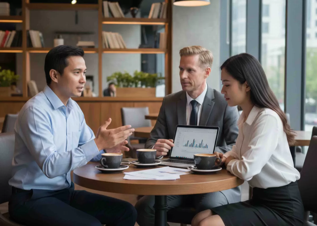 Tak hanya kompetensi dan kapabilitas, jejaring (networking) adalah termasuk career capital (tabungan karier) yang bisa kamu bangun sejak awal. (Pejuangkantoran.com/Made with Google AI)