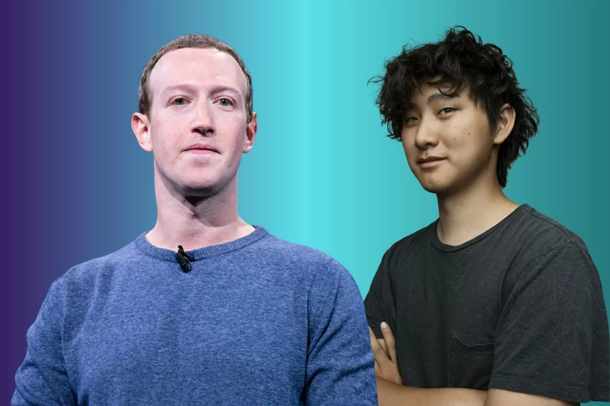Hubungan antara CEO Meta Mark Zuckerberg dan Alexandr Wang dikabarkan kurang harmonis. (Britannica/Meta)