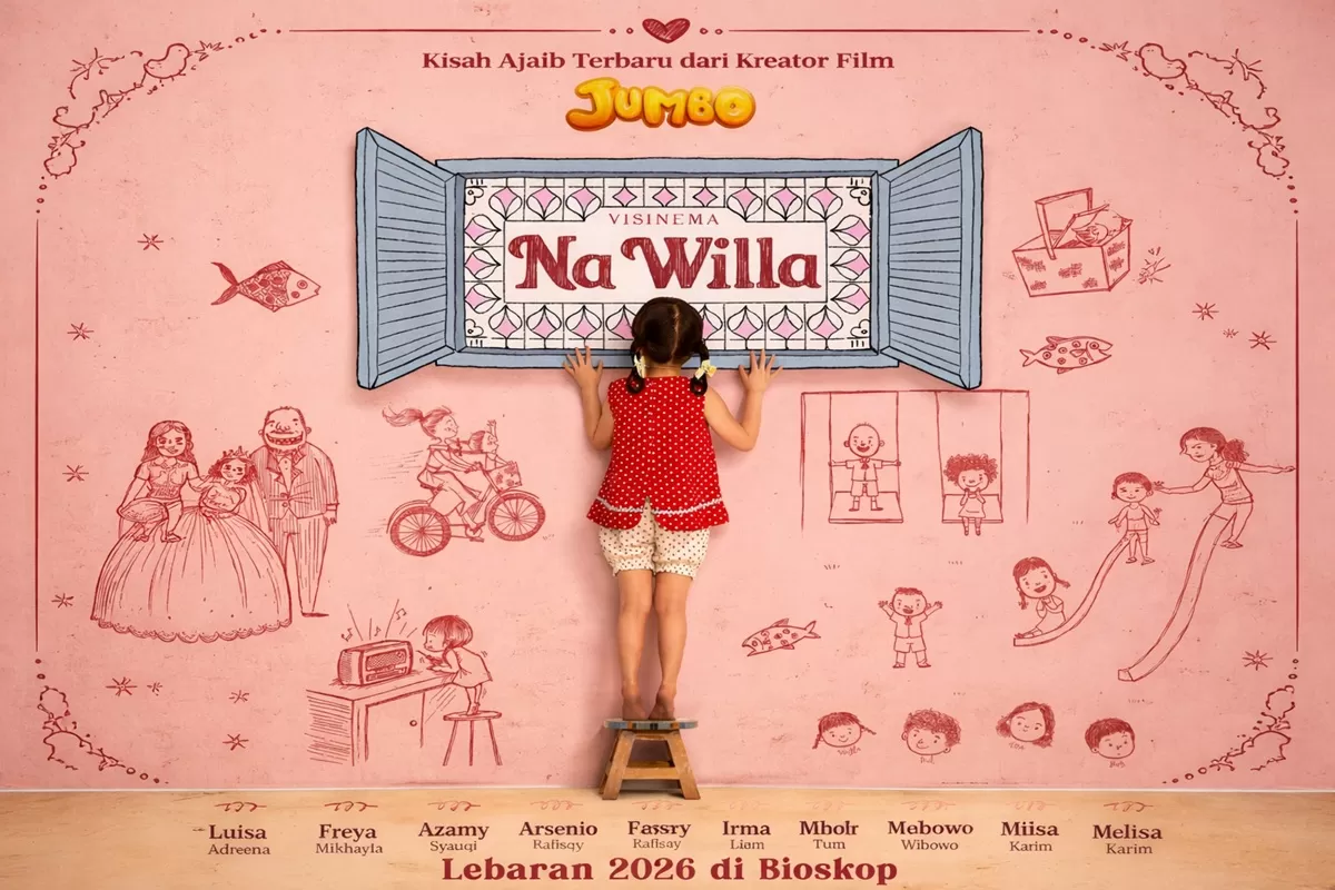 Na Willa, yang diangkat dari novel best seller Reda Gaudiamo, akan menjadi salah satu film Lebaran untuk keluarga. (Instagram @nawillaofficial)