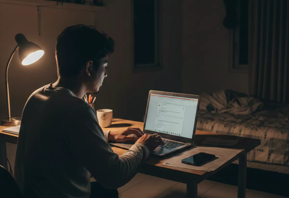 Lakukan career hedging secara profesional dan neretika, dengan mengawali membuat email pemberitahuan kepada atasan atau HR. (Pejuangkantoran.com/Made with Google AI)