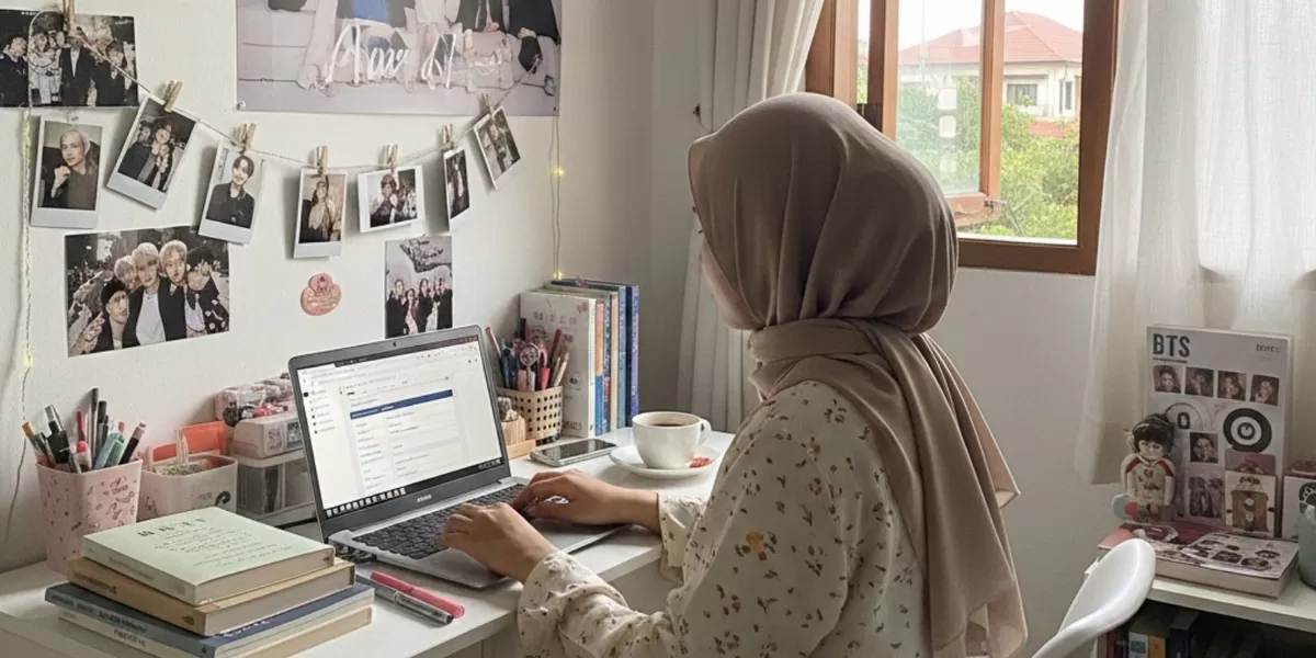 Perlu sebuah format curriculum vitae untuk magang yang tepat. (Pejuangkantoran.com/Made with Google AI)