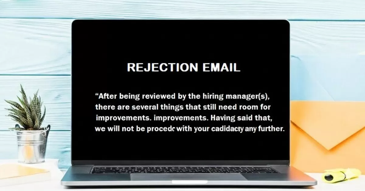 Ilustrasi: Ini alasan mengapa kamu perlu membalas rejection letter yang menyatakan kamu tidak diterima bekerja! (Freepik)