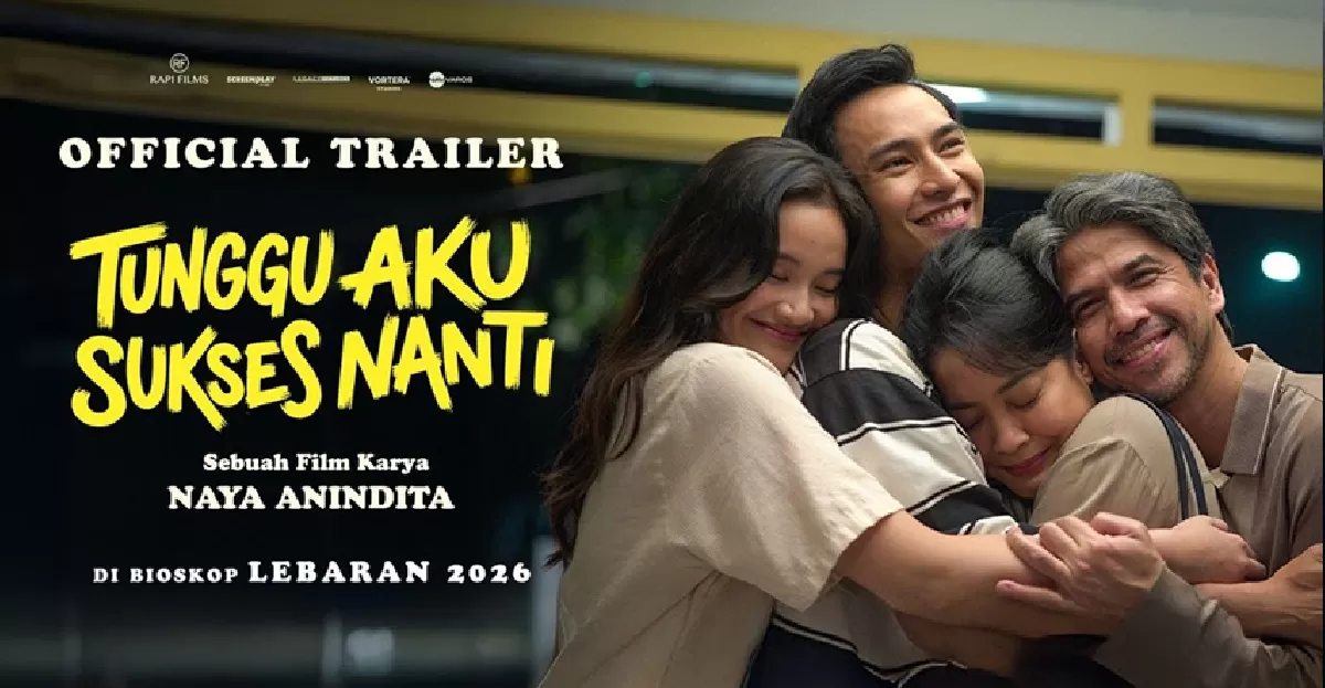Tunggu Aku Sukses Nanti mengupas perang mental yang hebat bagi mereka yang belum memenuhi harapan sosial dibalik hangatnya momen kumpul keluarga besar di Hari Lebaran. (YouTube @cinema21)