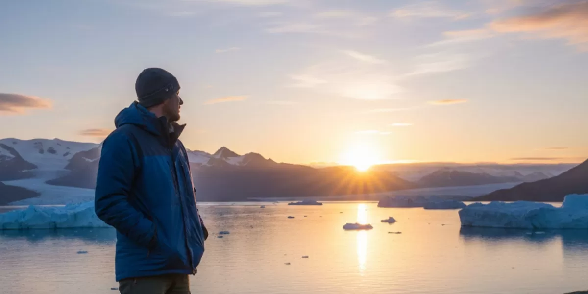 Durasi puasa terpanjang bisa mencapai 22 jam di wilayah seperti Nuuk, Greenland saat musim panas. (Pejuangkantoran.com.Made with Google AI)