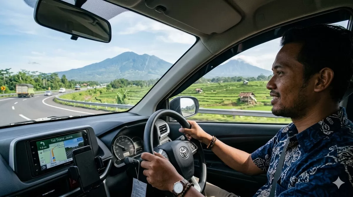 Perhatikan bekal saat mengemduikan mobil ketika mudik lebaran, pilih yang tidak terlalu mengenyangkan.n (Pejuangkantoran.com/Made with Google AI)