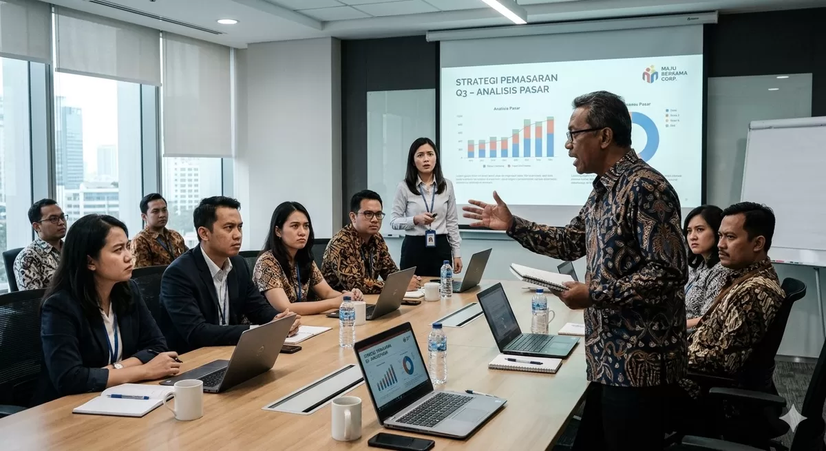 Tak hanya tukang ghosting, ada juga tukang menyela. ini bebrapa tipe micro behaviour yang sering djiumpai di kantor. (Pejuangkantoran.com/Made with Google AI)
