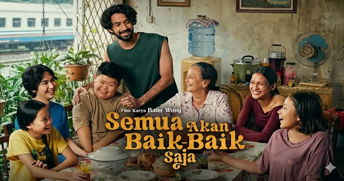Untuk film terbarunya, Semua Akan Baik-baik Saja, Baim Wong merekrut dua pemain berkebutuhan khusus. (IMDb)