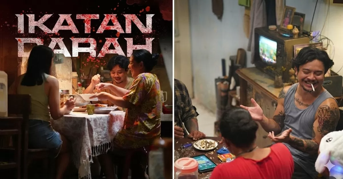 Syuting film "Ikatan Darah" di Semarang dimanfaatkan Derby Romero dan para pemain untuk kulineran. (Instagram @filmikatandarahofficial)