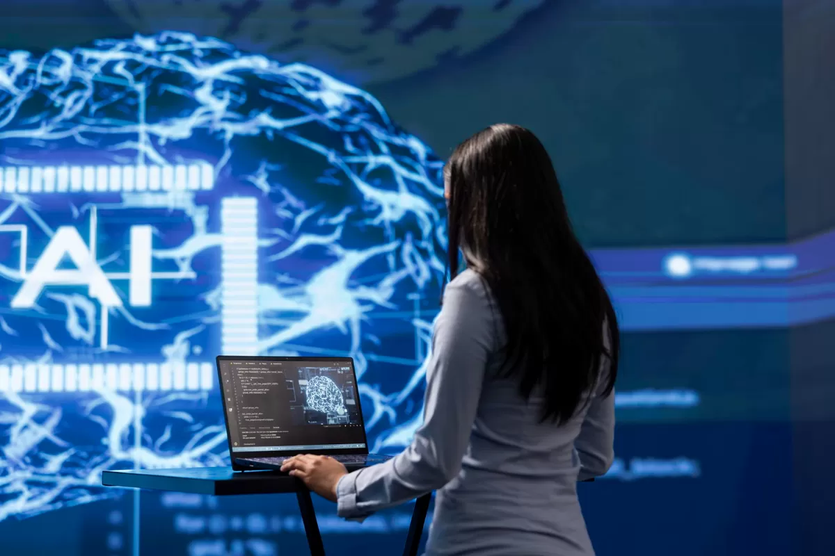 Agentic AI adalah masa depan teknologi yang tidak hanya berpikir, tetapi juga bertindak secara mandiri. Berbeda dengan Generative  AI yang pasif, Agentic AI dapat menerima tujuan besar, menyusun rencana kerja sendiri, mengambil keputusan, hingga mengeksekusi tugas tanpa perlu arahan manusia (Freepik)