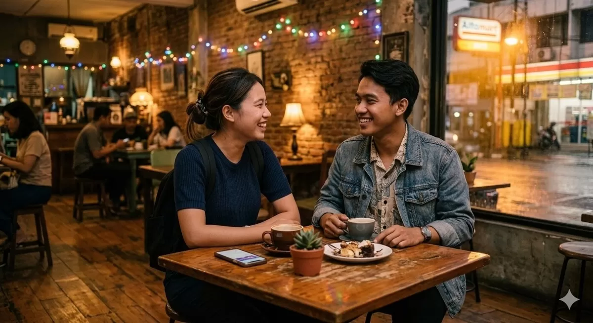 Jangan Berikan Informasi yang Sensitif Apabila Bertemu dengan Orang Baru, Walaupun Kamu Merasa Nyaman Berbicara dengan Orang Tersebut.  (Google Gemini)