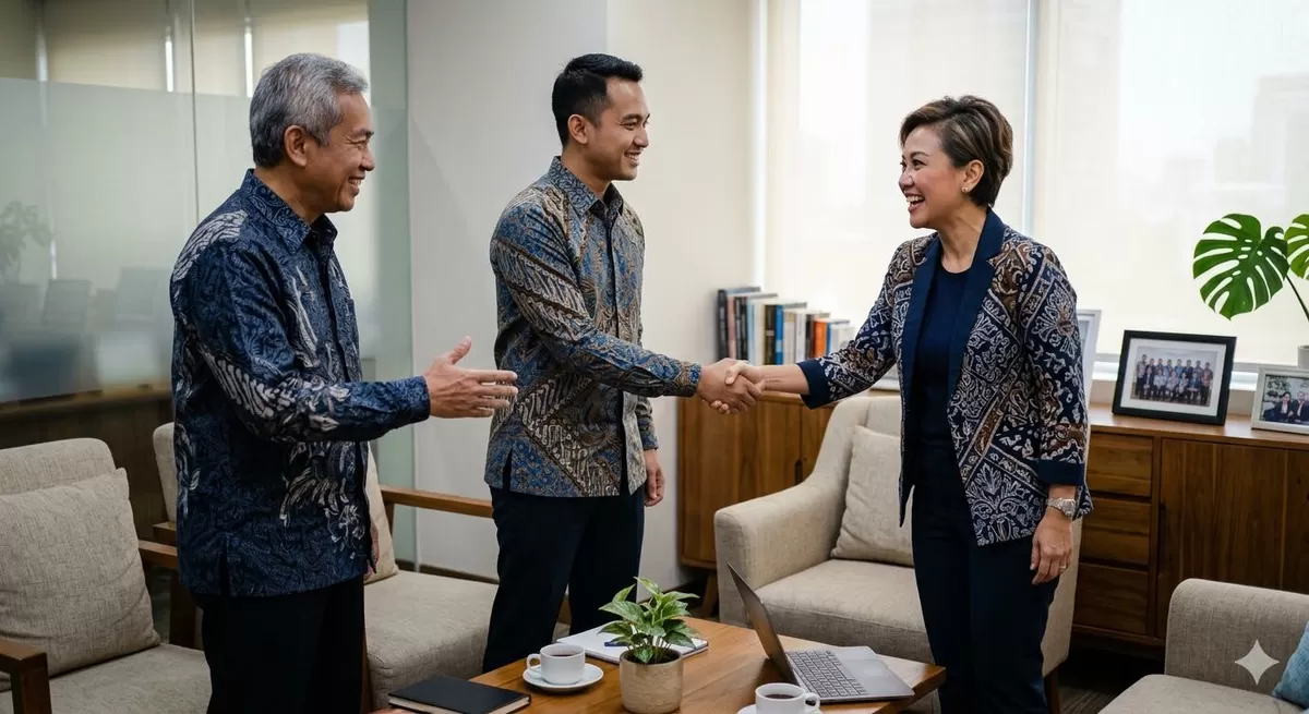 Sponsor karier itu penting bagi perkembangan kariermu karena berdasarkan meritokrasi bukan sekadar kedekatan dan loyalitas. (Pejuangkantoran.com/Made with Google AI)