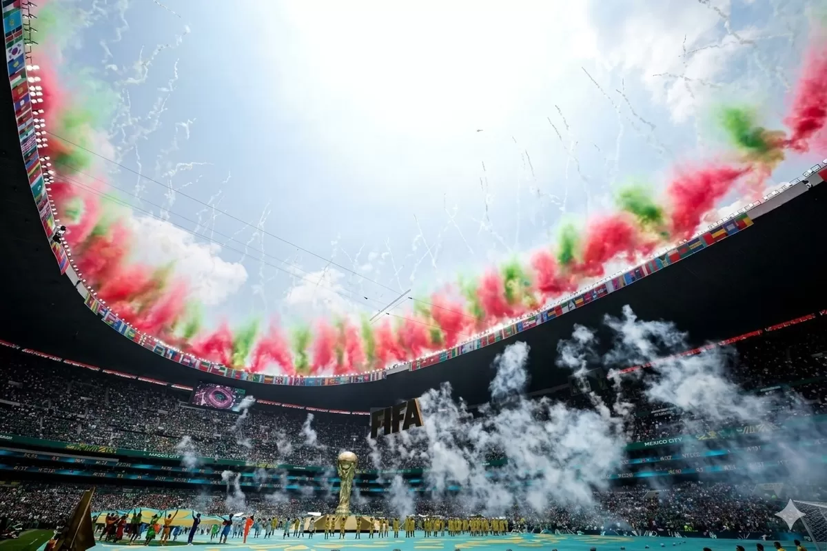 Mexico mencetak sejarah dengan menjadi tuan rumah Piala Dunia FIFA sebanyak 3 kali.  (FIFA)