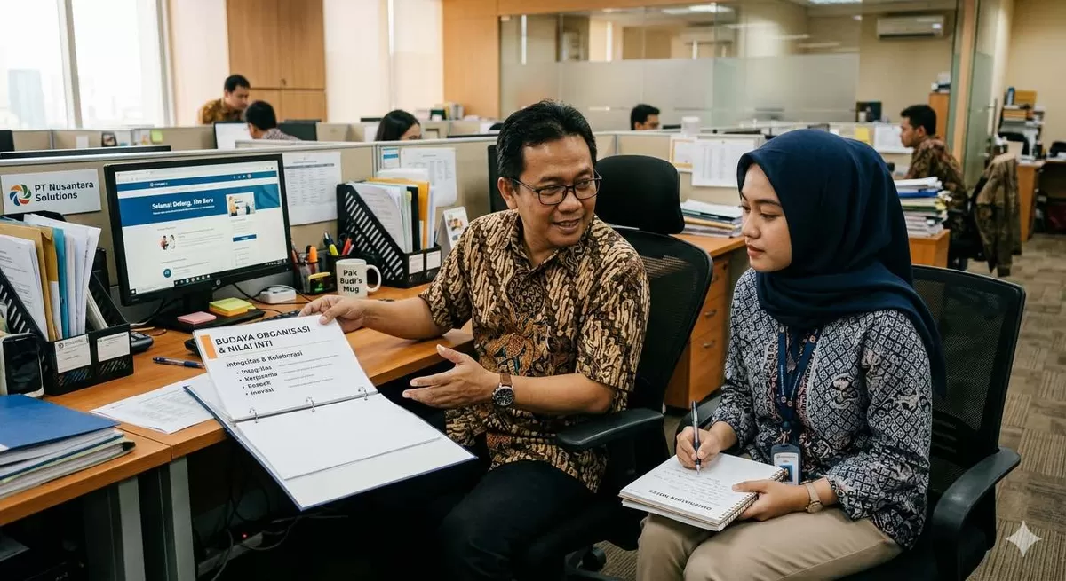Dalam perkembangan karier, perlu adanya mentorship dan sponsorship. Apa yang dilakukan oleh seorang mentor dan sponsor di dalam dunia kerja? (Pejuangkantoran.com/Made with Google AI)