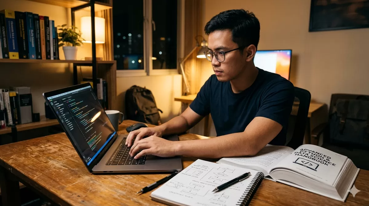 Fenomena &ldquo;quiet ambition&rdquo; kini semakin populer di kalangan pekerja muda. Quiet ambition bisa diartikan secara kasar bekerja tetapi tidak mengejar jabatan. Mengapa Gen Z lebih memilih pola kerja seperti itu? (Pejuang Kantoran/Google Gemini)