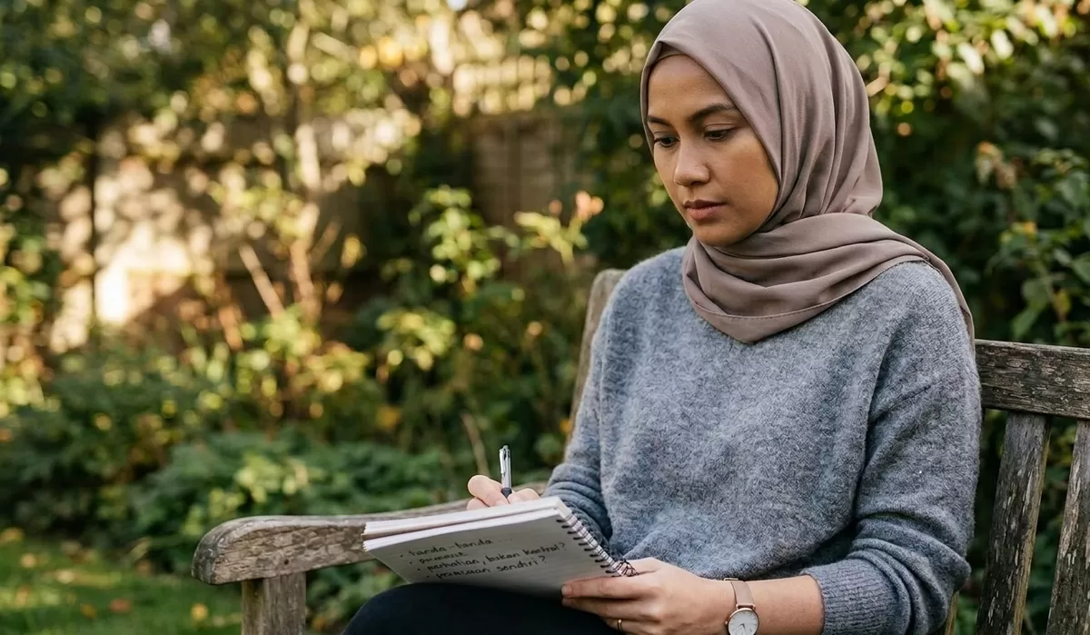 Pelaku KDRT punya ciri yang mudah dikenali. Mengetahui ciri tersebut bisa membuat kita waspada dan terlepas dari pasangan iblis pelaku KDRT. (Pejuang Kantoran/Google Gemini)