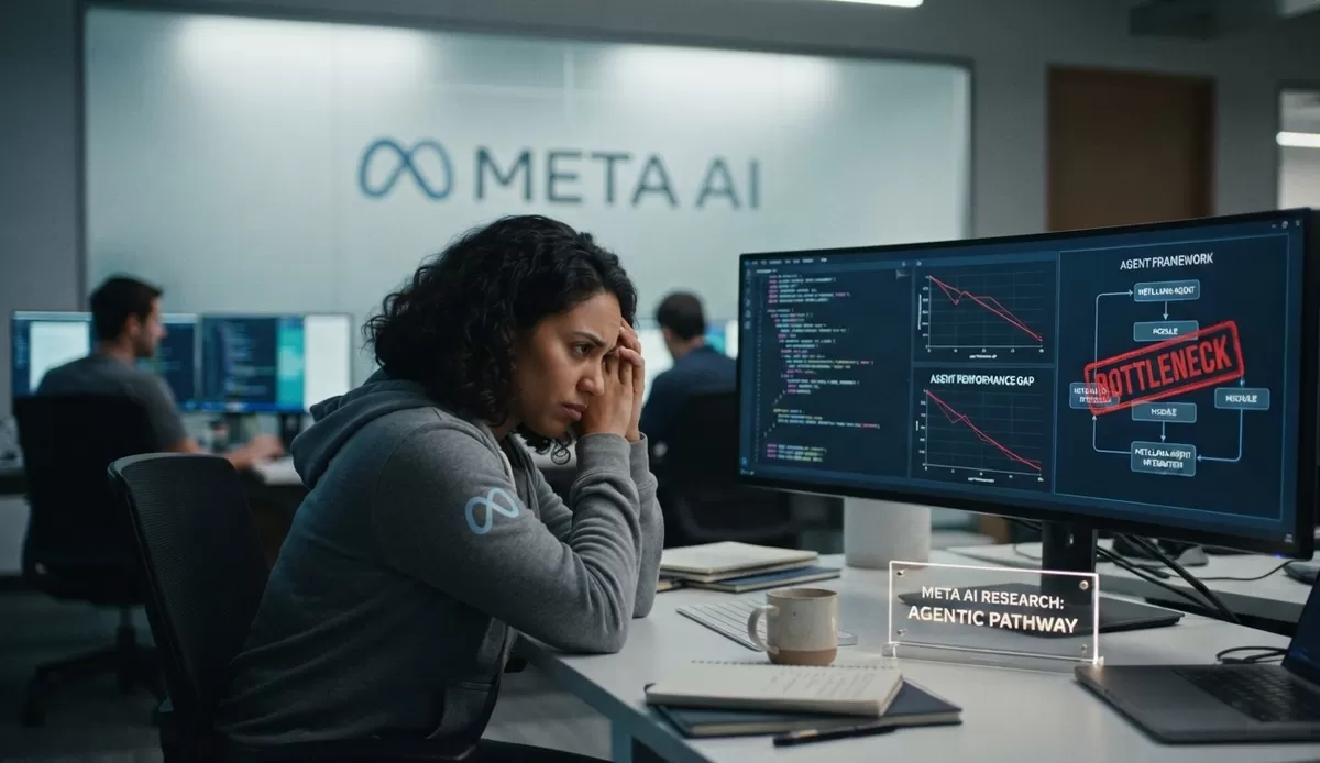 Pengembangan teknologi Meta AI agent ternyata berjalan lebih lambat dari perkiraan, menurut pengakuan jujur CEO Meta, Mark Zuckerberg, dalam sebuah pertemuan internal (town hall) pada Kamis, 2 Juli 2026. Seperti apa ceritanya? (Pejuang Kantoran/Google Gemini)