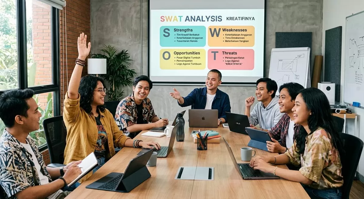 Psychological safety yang tercipta di lingkungan kerja akan sangat bermanfaat bagi kemajuan organisasi dan perusahaan. (Pejuangkantoran.com/Made with Google AI)