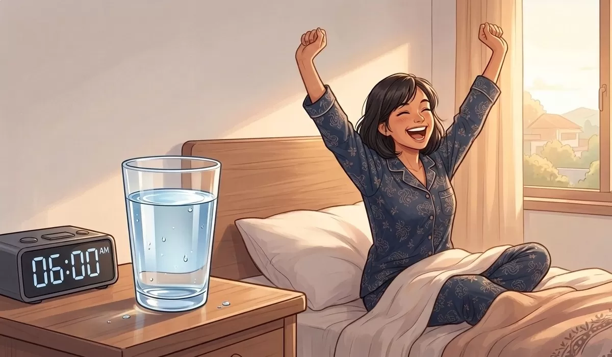 Kunci utama untuk mempertahankan performa kerja jangka panjang sebenarnya terletak pada dua kebiasaan sederhana yang sering diabaikan: pola tidur yang teratur dan hidrasi yang optimal. (Pejuang Kantoran/Google Gemini)