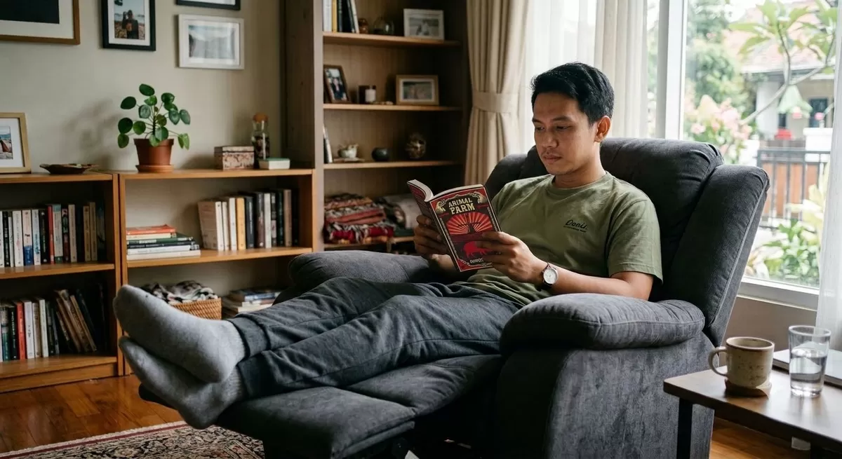 Recovery itu penting dan harus dilakukan secara rutin tiap pekan dalam program, termasuk  (Pejuangkantoran.com/Made with Google AI)