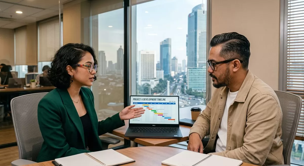 Mempunya personal values bisa membuka peluang kariermu lebih lebar. (Pejuangkantoran.com/Made with Google AI)