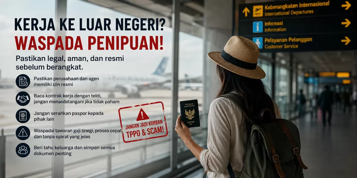 Kasus penangkapan Leny Agustya, yang diduga menjadi otak jaringan penyelundupan pekerja migran ilegal, menjadi pengingat bahwa masyarakat harus semakin berhati-hati dalam menerima tawaran pekerjaan ke luar negeri. (Istimewa/Pejuang Kantoran)