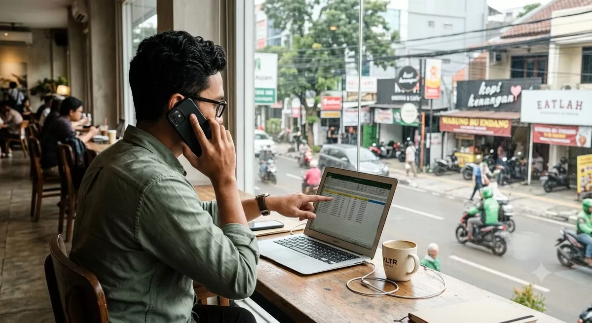 Orang dengan self-driven, sangat dibutuhkan untuk pekerjaan model hybrid, remote, atau project-based teams. (Pejuangkantoran.com/Made with Google AI)